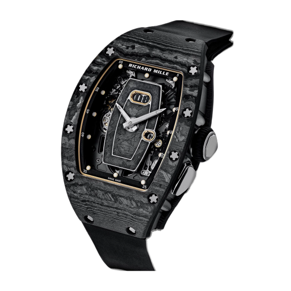 Richard Mille RM 037 Skeleton Carbon Rubber 34.4mm
