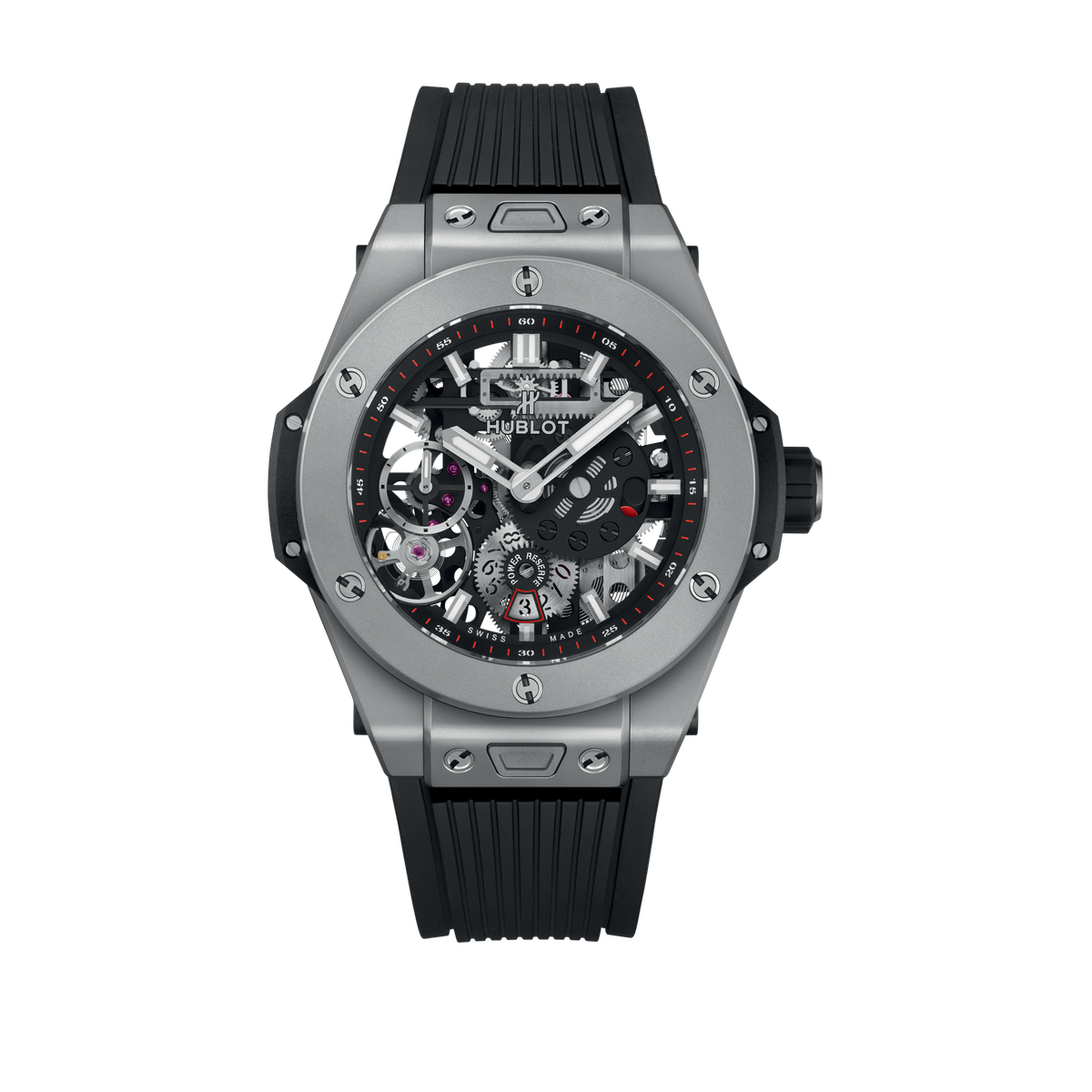 Hublot Big Bang Meca-10 Skeleton Titanium Rubber 45mm