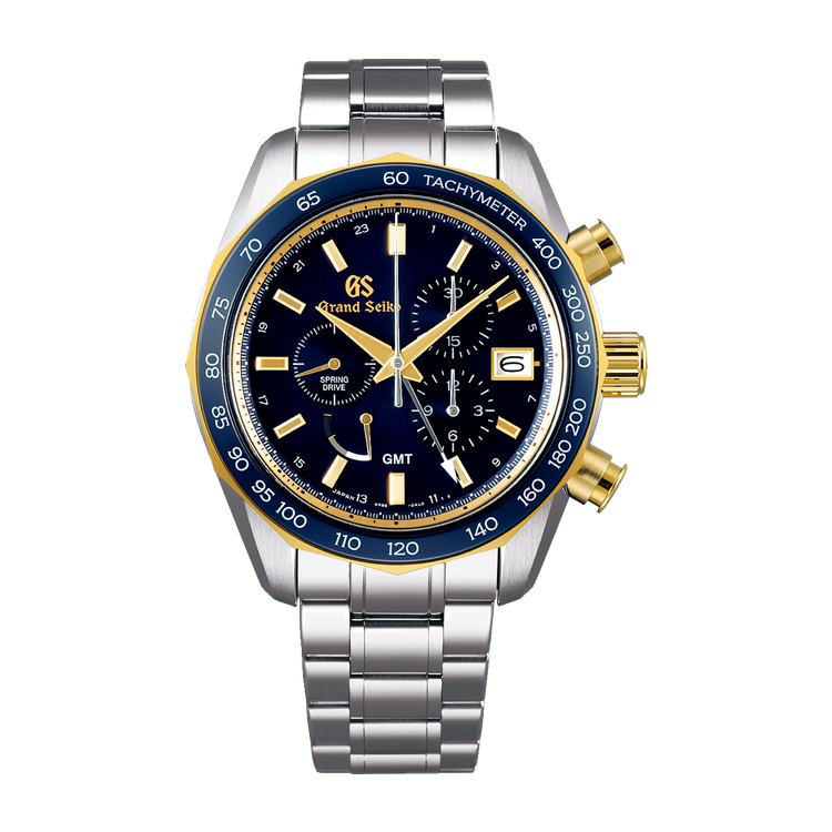 Grand Seiko Sport Spring Drive Chronograph Blue Two-Tone 43.8mm