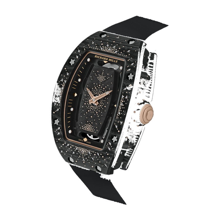 Richard Mille "Dark Night" RM 07-01 Black Carbon Rubber 31.4mm