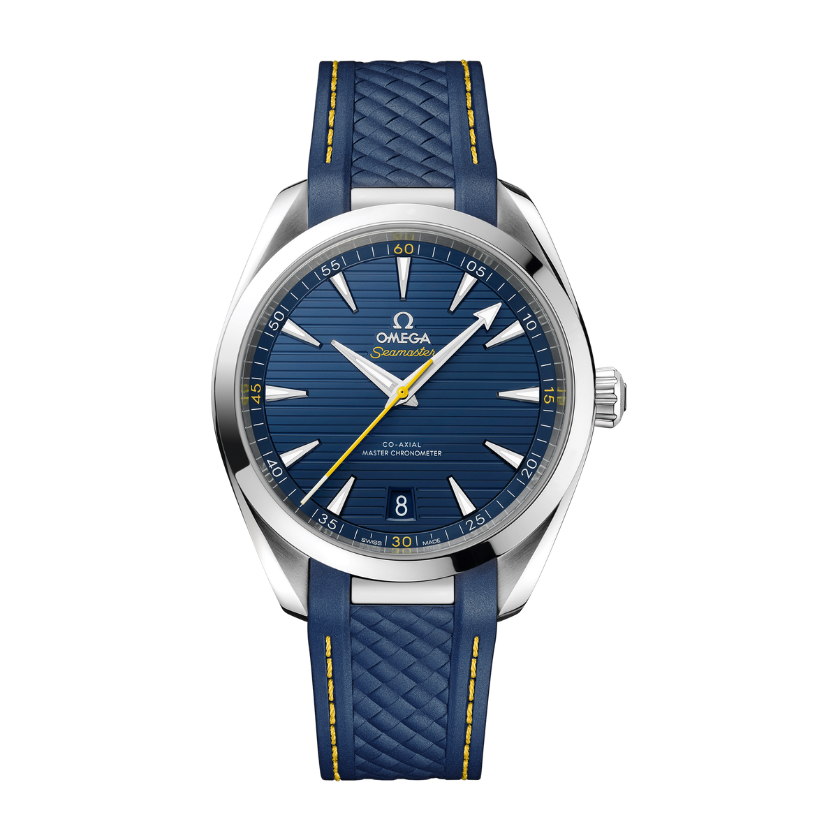 Omega Seamaster Aqua Terra 150M Blue Steel Rubber 41mm