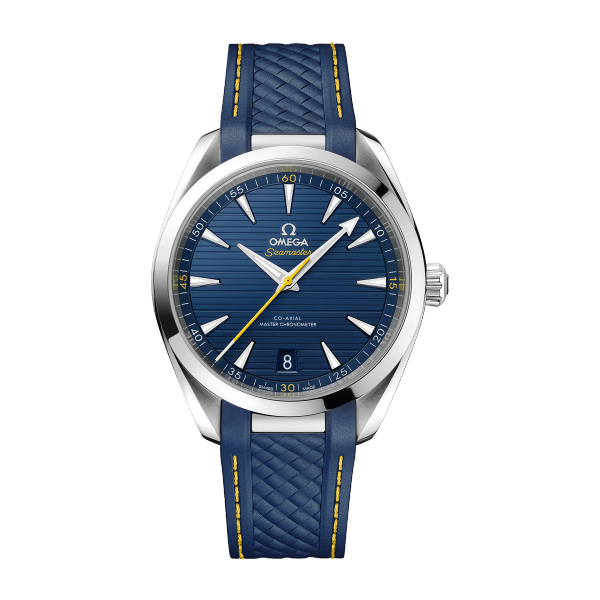 Omega Seamaster Aqua Terra 150M Blue Steel Rubber 41mm