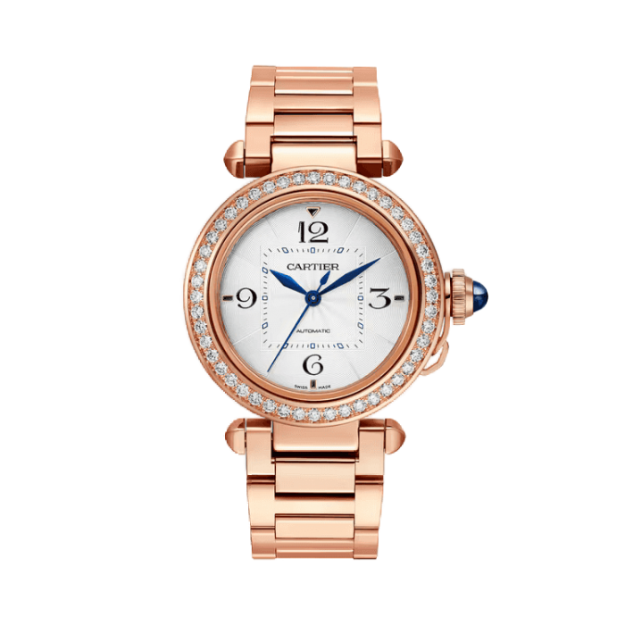 Cartier Pasha White Rose Gold 35mm