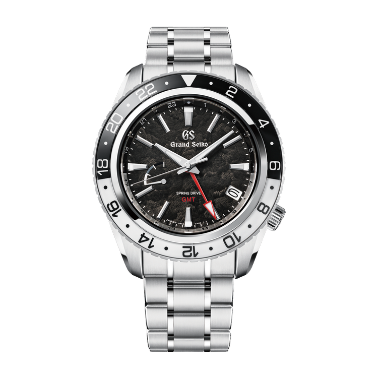 Grand Seiko Sport Triple Time Zone Black Steel 44mm