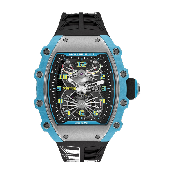 Richard Mille "Aerodyne" RM 21-02 Skeleton Carbon Rubber 42.68mm