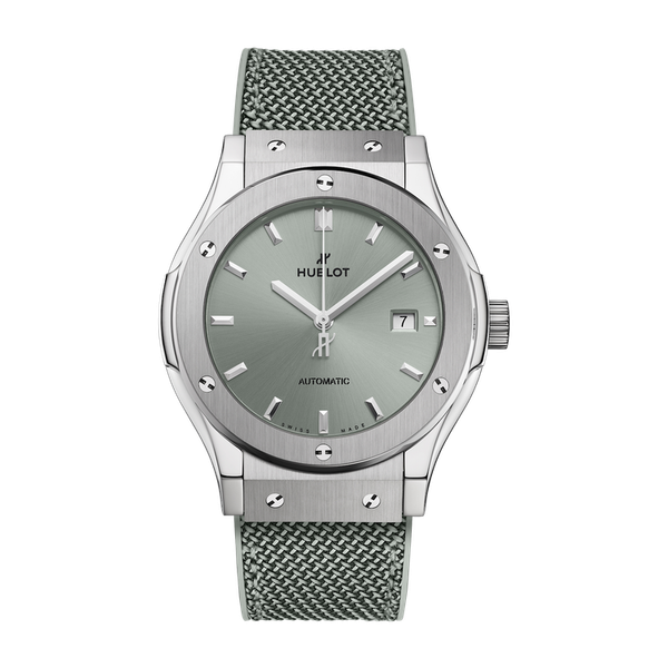 Hublot Classic Fusion Green Titanium Rubber 42mm