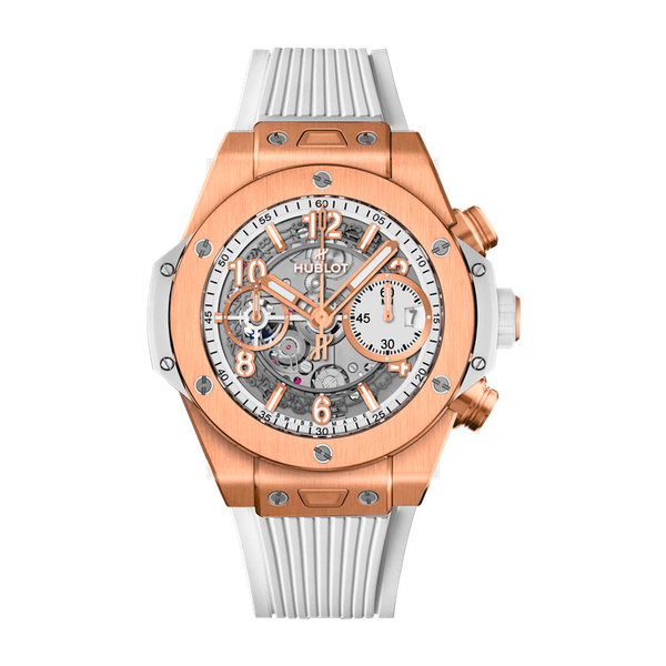 Hublot Big Bang Unico White King Gold Rubber 42mm