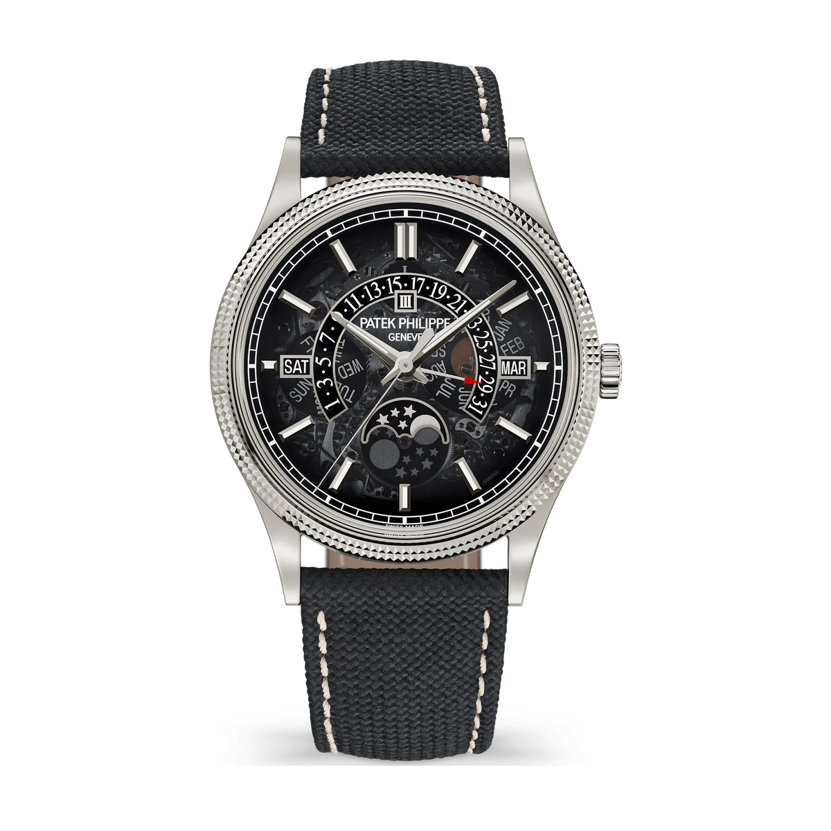 Patek Philippe Grand Complications Grey White Gold Rubber 39.5mm