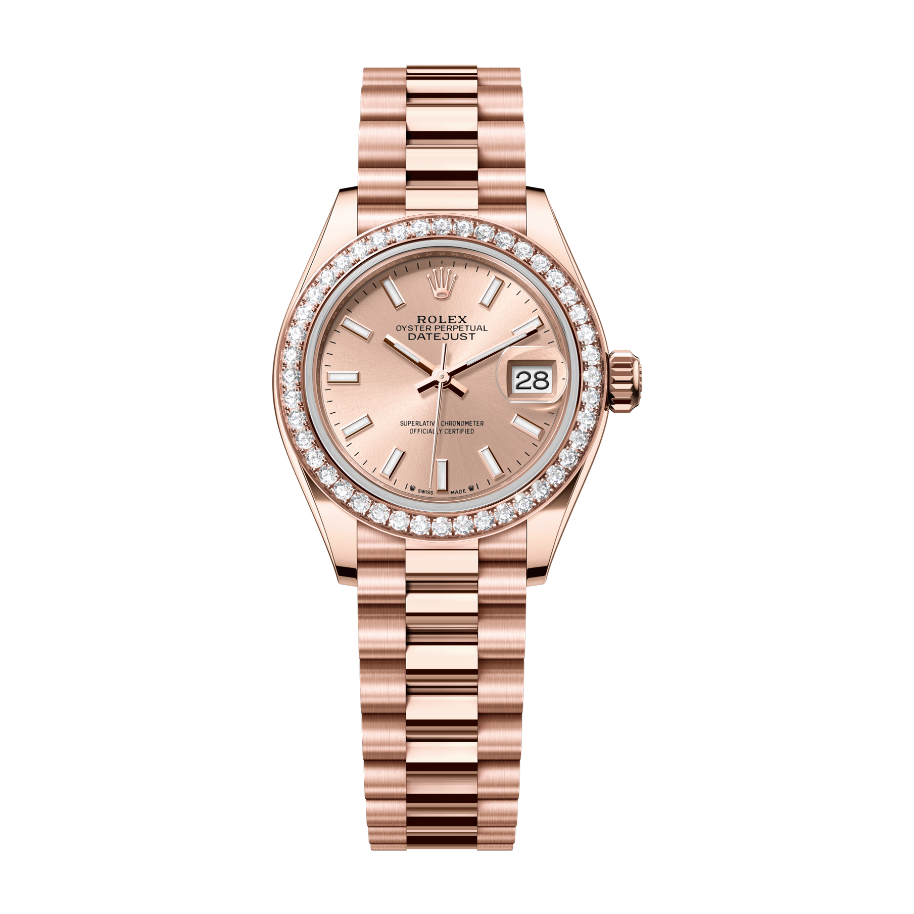 Rolex Lady-Datejust Rose Gold 28mm