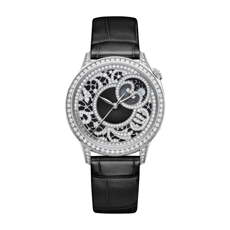 Vacheron Constantin Égérie Creative Edition Gold White Gold Leather 37mm