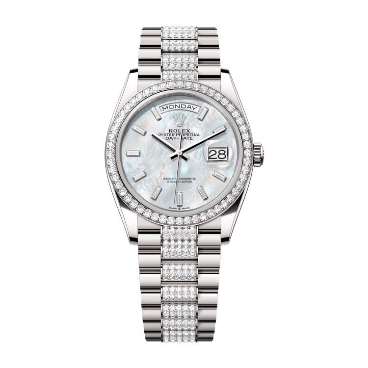 Rolex Day-Date 36 Mother of Pearl White Gold 36mm