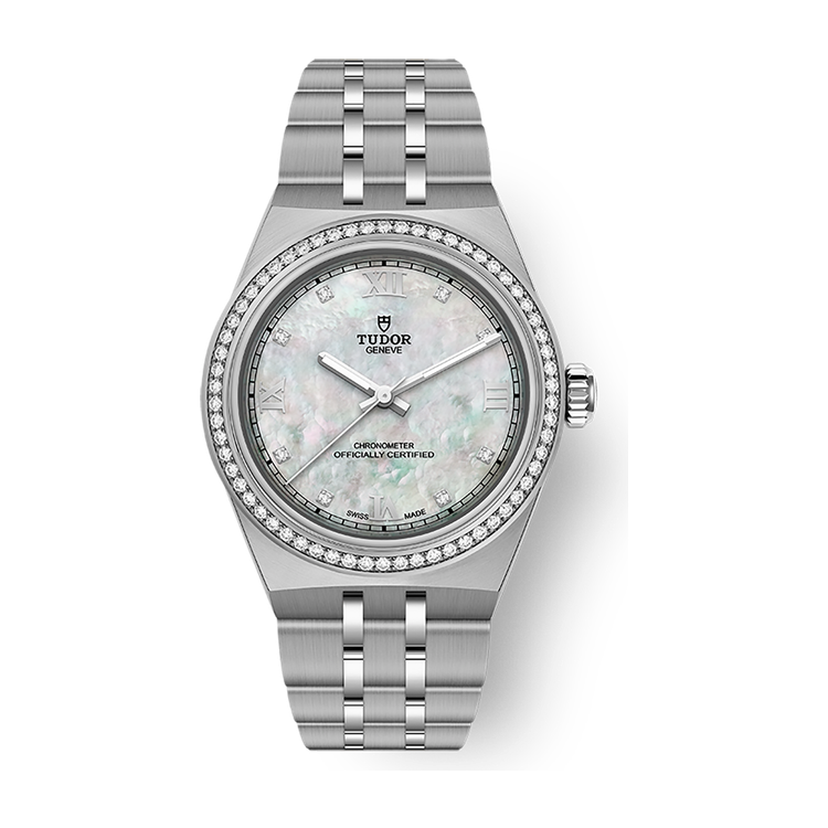 Tudor Royal 30 Mother of Pearl Steel 30mm