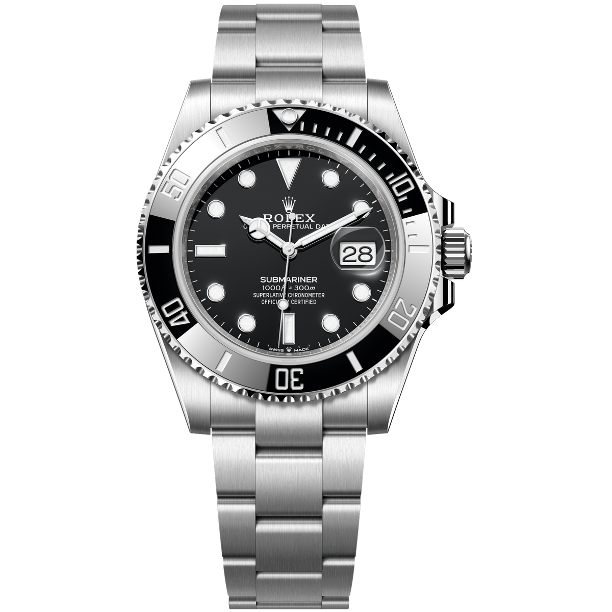 Rolex Submariner Black Steel 41mm