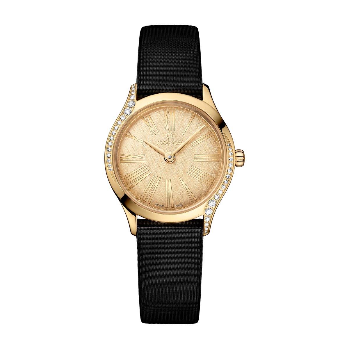 Omega De Ville Mini Trésor Yellow Gold Fabric 26mm