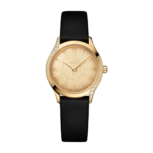 Omega De Ville Mini Trésor Yellow Gold Fabric 26mm