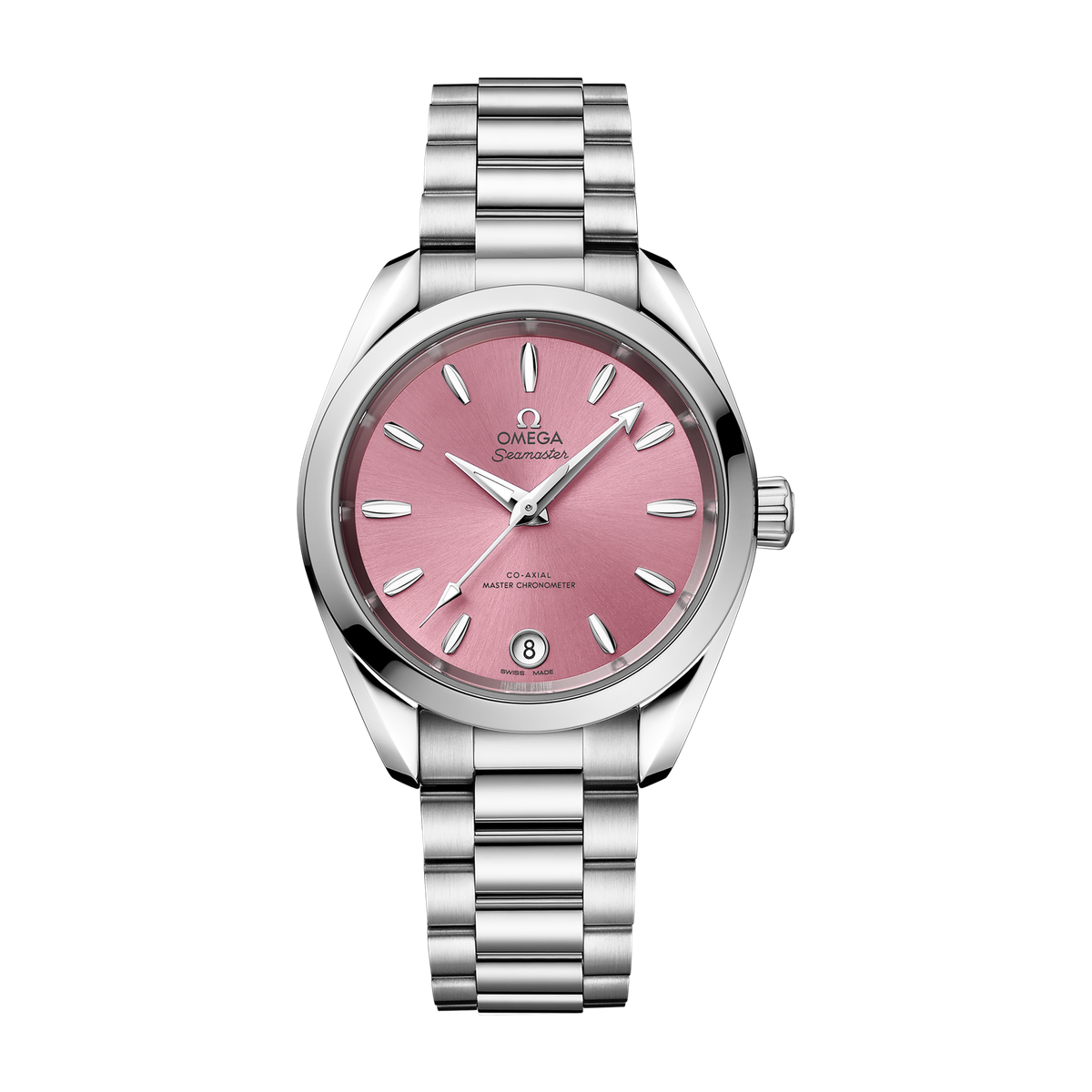 Omega Seamaster Aqua Terra Shades Pink Steel 34mm