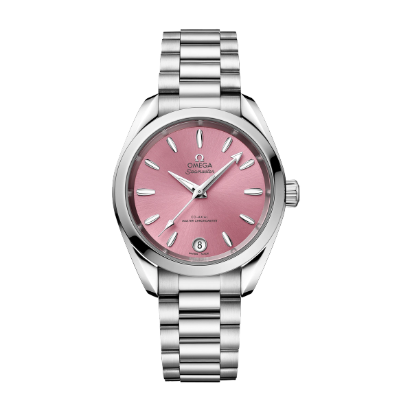 Omega Seamaster Aqua Terra Shades Pink Steel 34mm