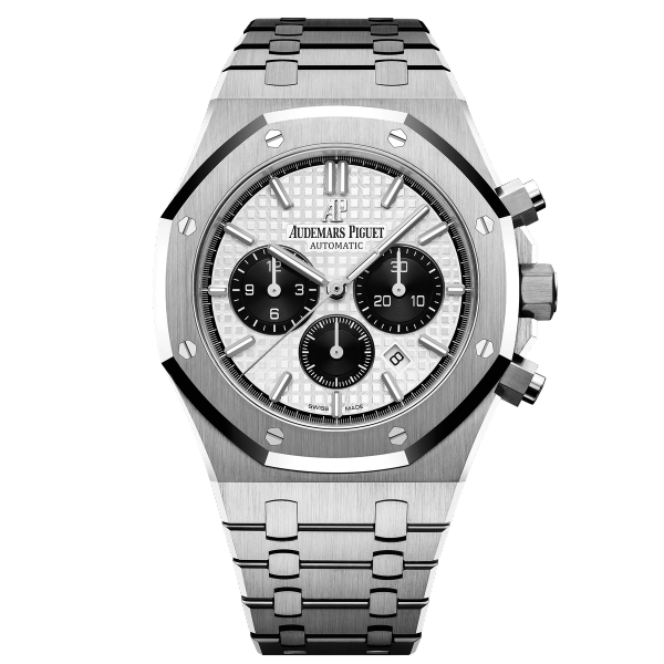Audemars Piguet Royal Oak Chronograph White Steel 41mm