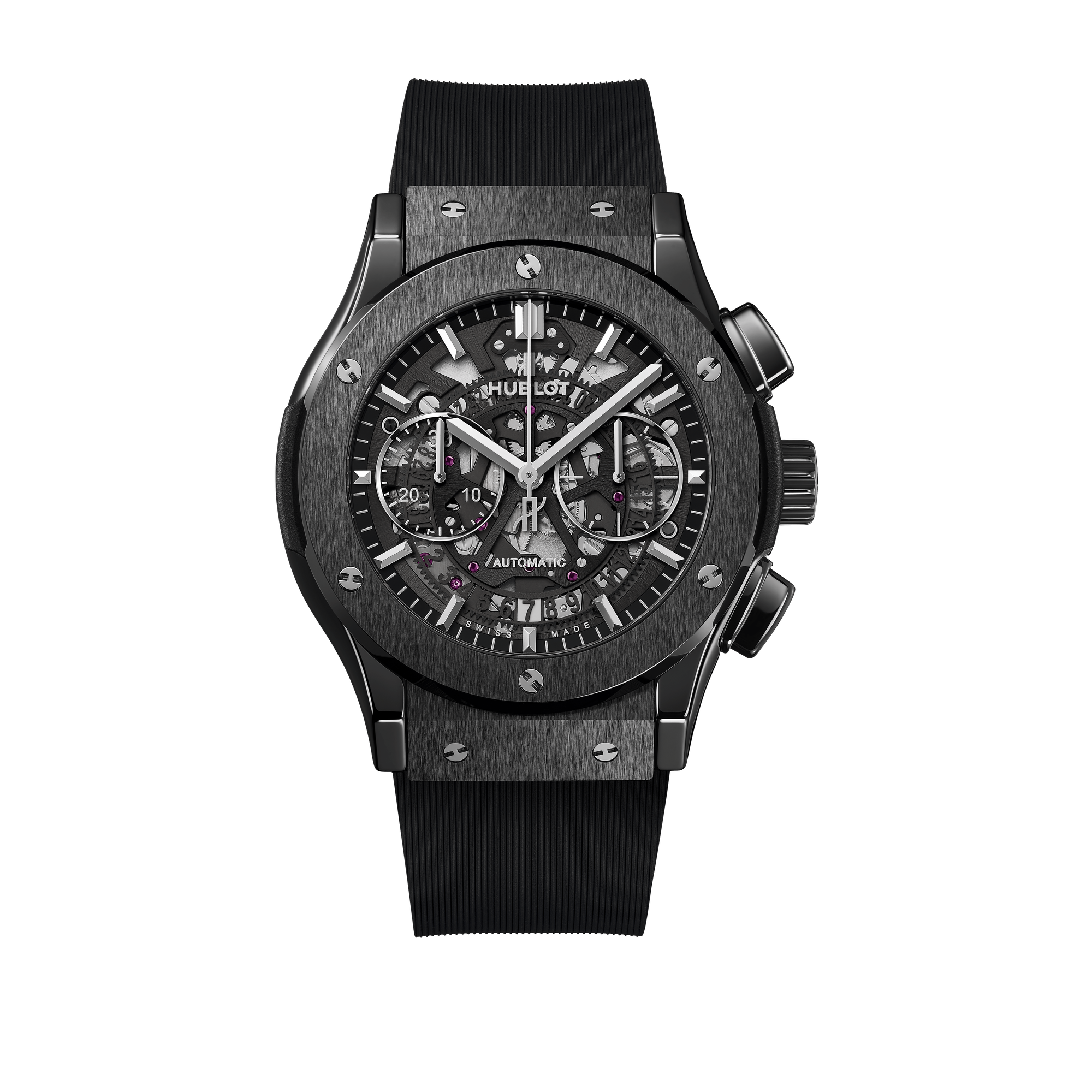 Hublot Classic Fusion Skeleton Ceramic Rubber 45mm