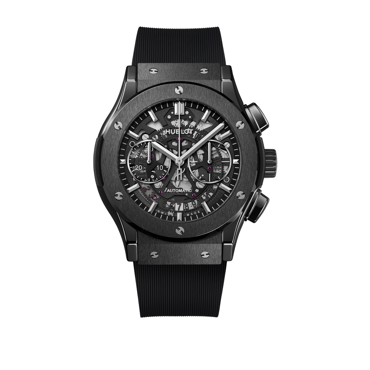 Hublot Classic Fusion Skeleton Ceramic Rubber 45mm