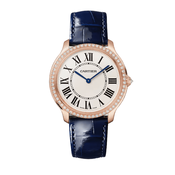 Cartier Ronde Louis White Leather 36mm