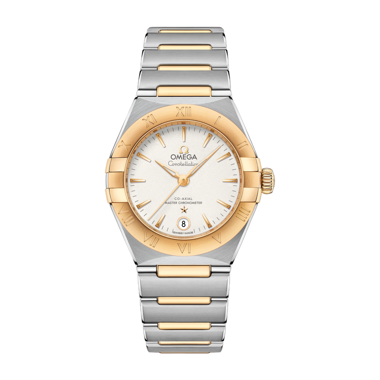 Omega Constellation Silver Two-Tone 29mm