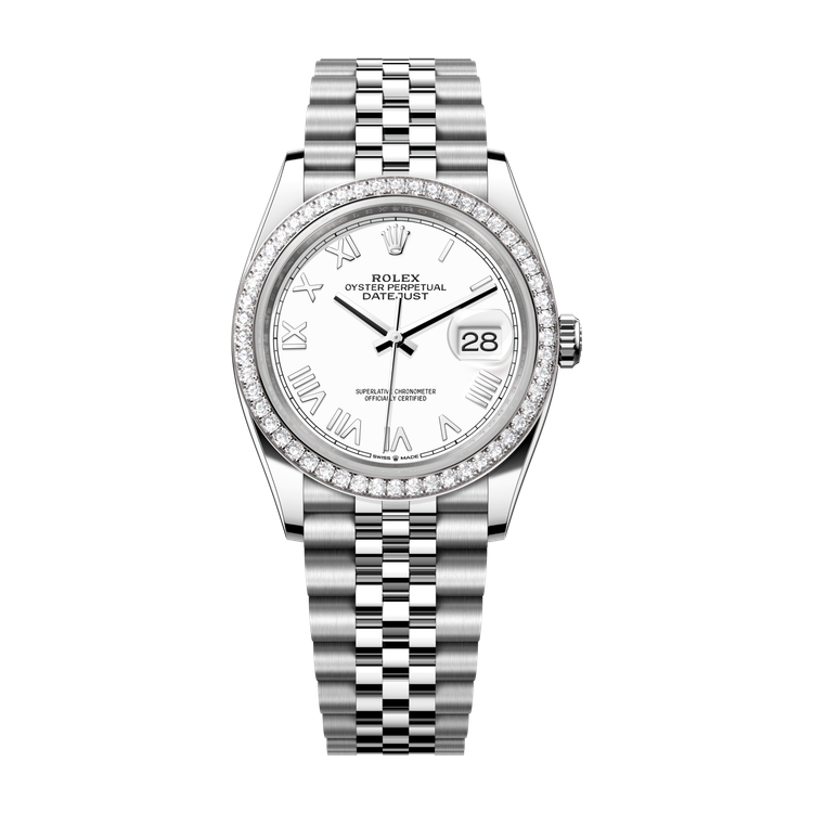 Rolex Datejust 36 White Two-Tone 36mm