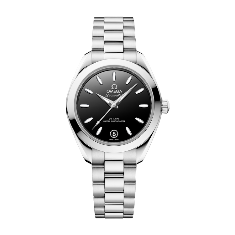 Omega Seamaster Aqua Terra 150M Black Steel 30mm