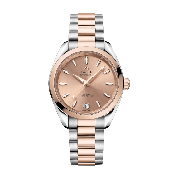 Omega Seamaster Aqua Terra Shades Pink Two-Tone 34mm