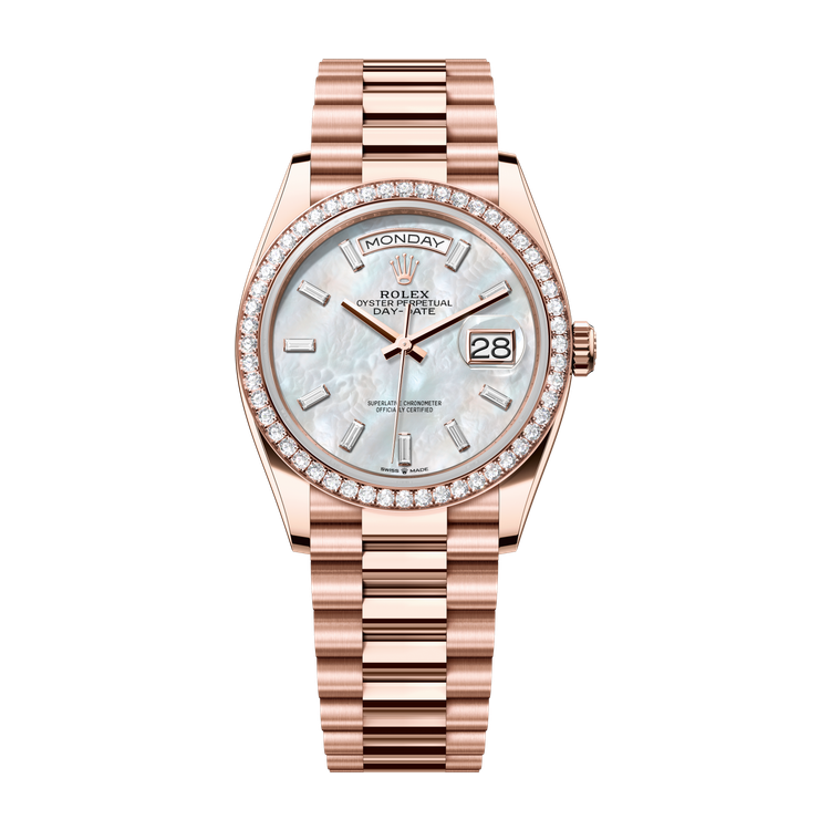 Rolex Day-Date 36 Mother of Pearl Rose Gold 36mm