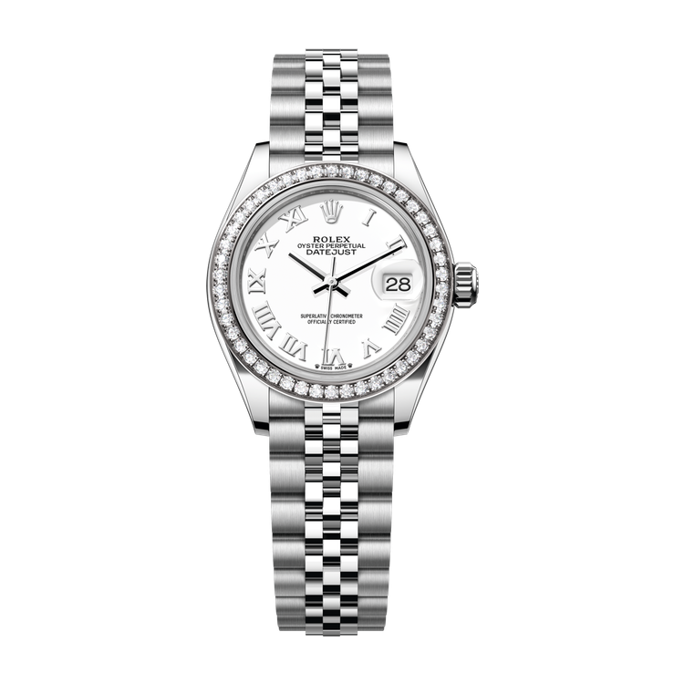 Rolex Lady-Datejust White Two-Tone 28mm