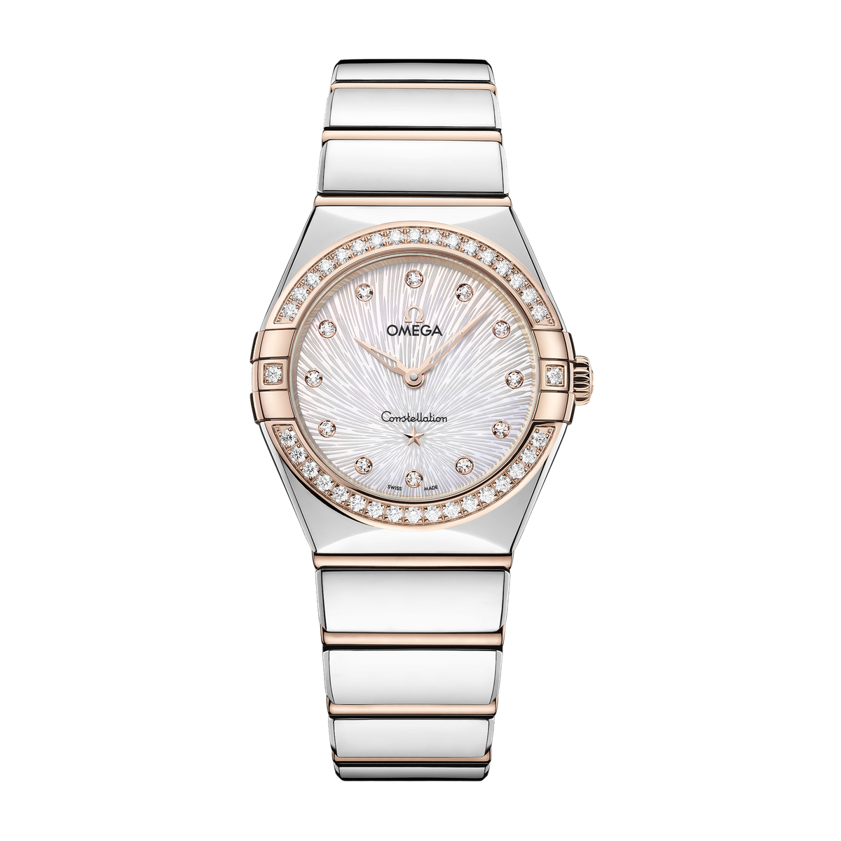 Omega Constellation White Two-Tone 28mm