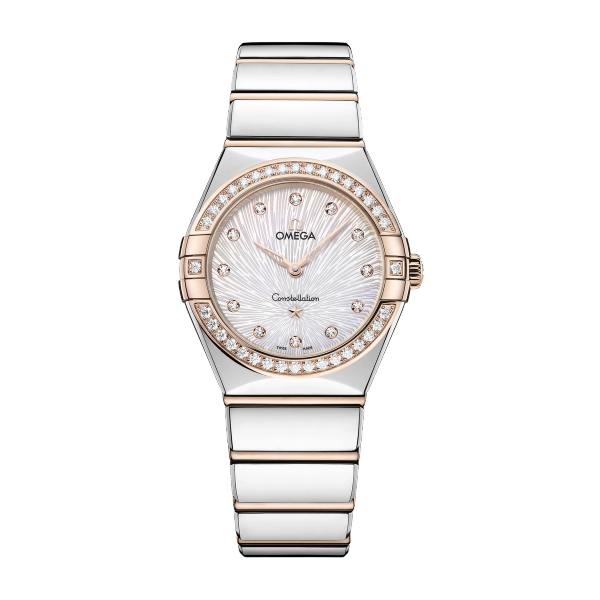 Omega Constellation White Two-Tone 28mm