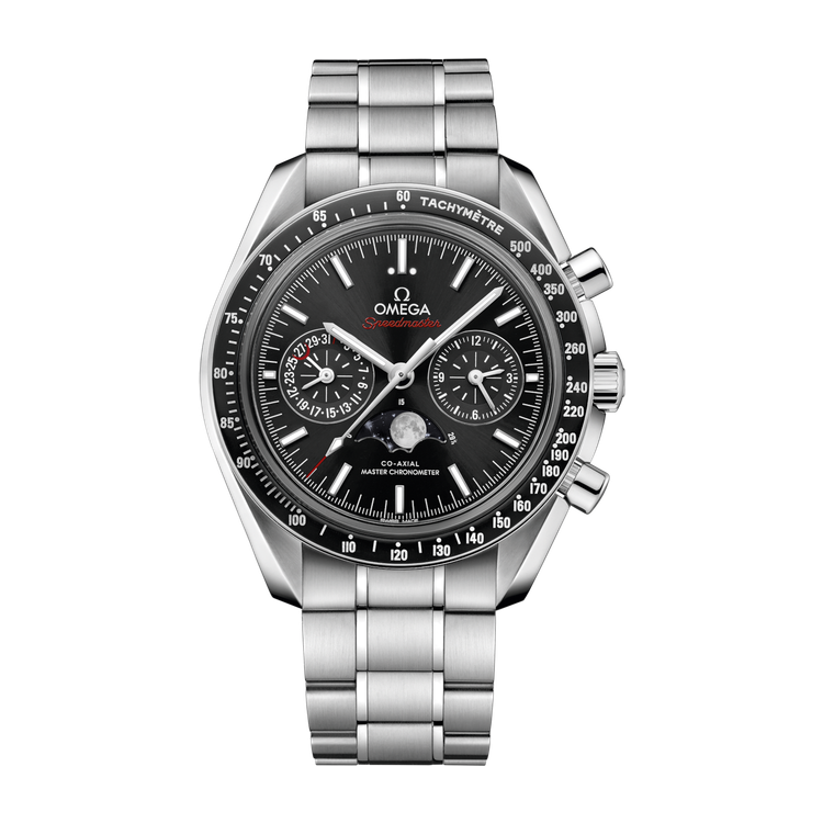 Omega Speedmaster Moonphase Black Steel 44.3mm