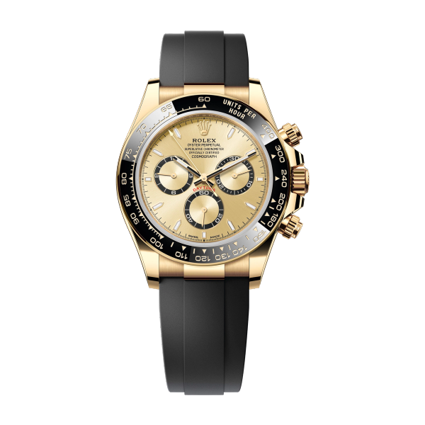 Rolex Cosmograph Daytona Gold Yellow Gold Rubber 40mm