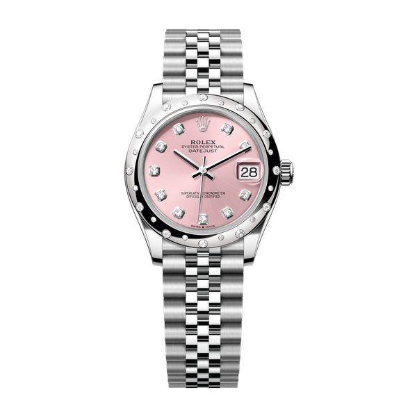 Rolex Datejust 31 Pink Steel & White Gold 31mm
