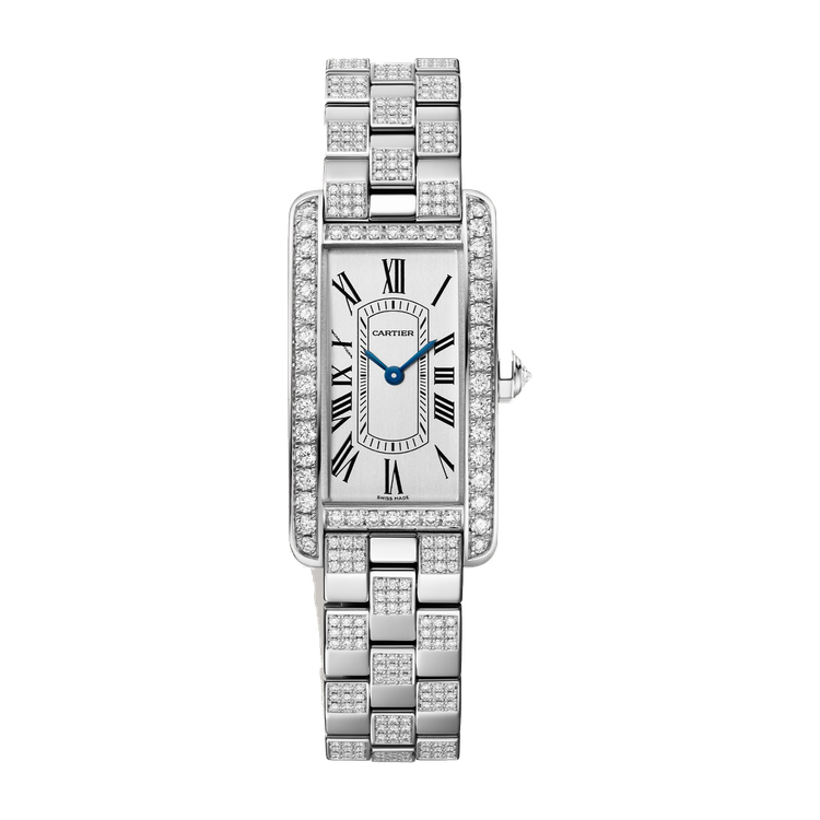Cartier Tank Américaine Silver White Gold 19.4mm