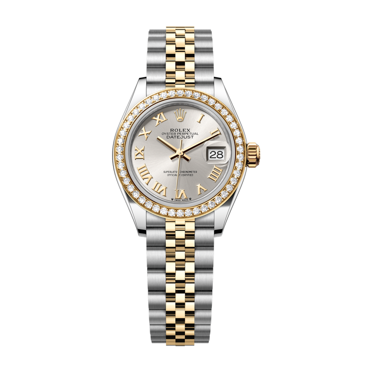 Rolex Lady-Datejust Silver Two-Tone 28mm