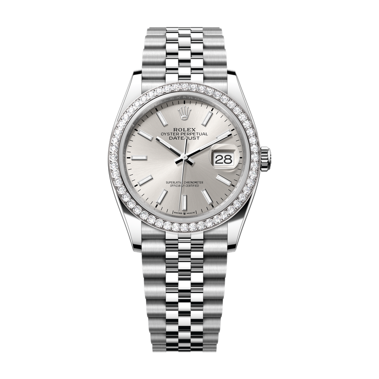 Rolex Datejust 36 Silver Two-Tone 36mm