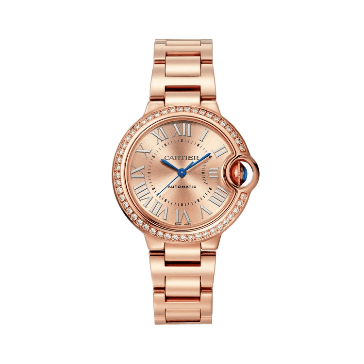 Cartier Ballon Bleu Small Rose Gold Rose Gold 33mm