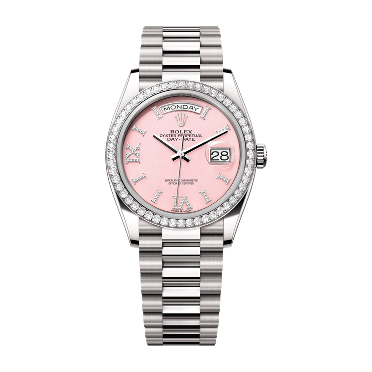 Rolex Day-Date 36 Pink White Gold 36mm