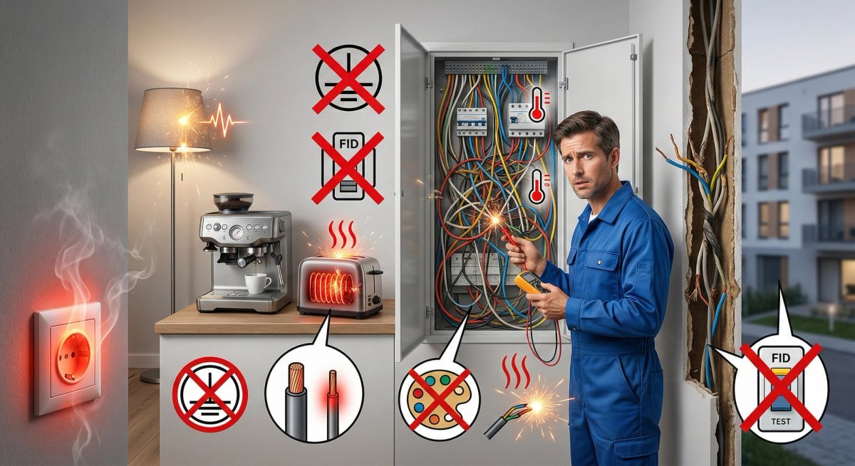 How to Recognize Bad Electrical Installations? Tips for a Safer Home