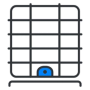Illustration of an IBC tote