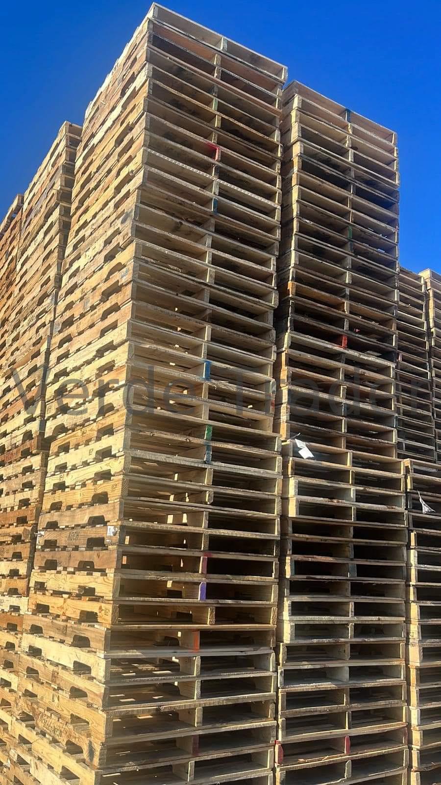 Used Wooden Pallets For Sale - BUY/SELL/RECYCLE - Verde Trader - Verde ...