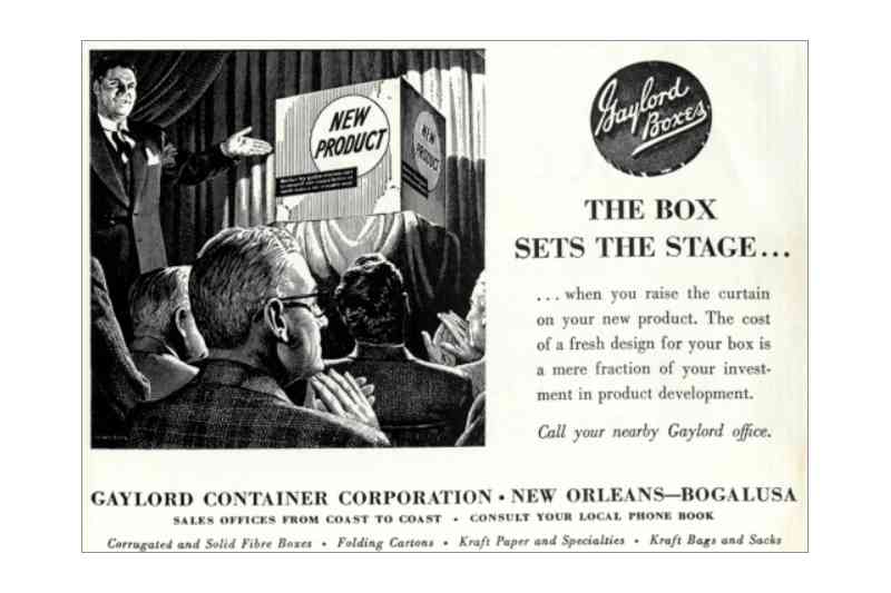 Gaylord Container Corporation Advertisement