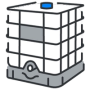 Illustration of an IBC tote