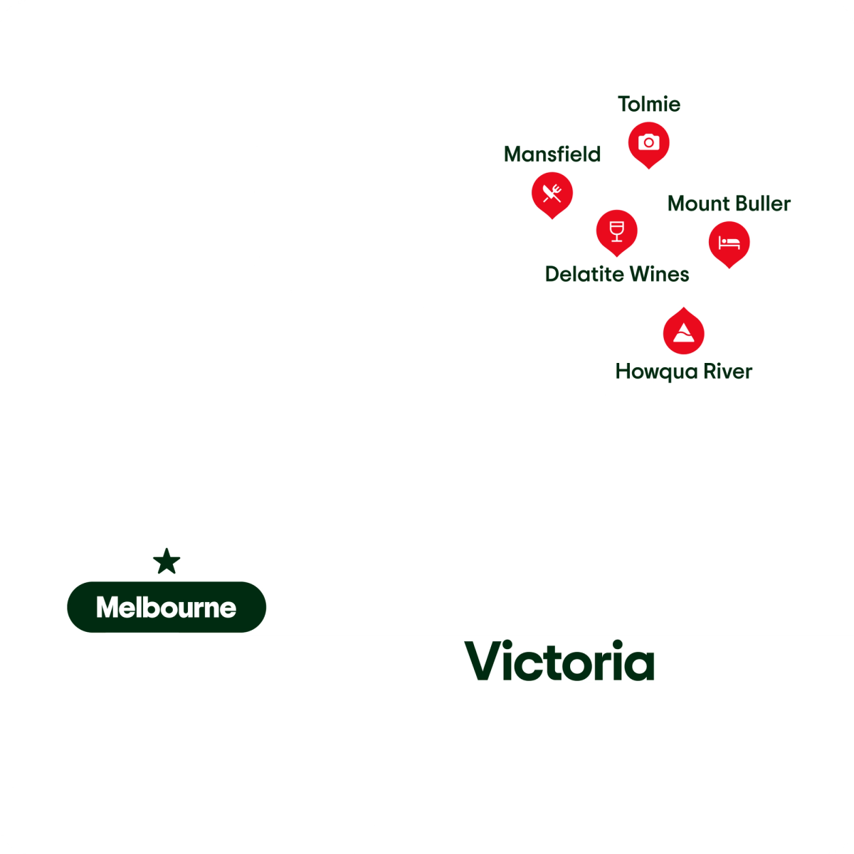 Mansfield to Howqua Hills & Delatite Valley