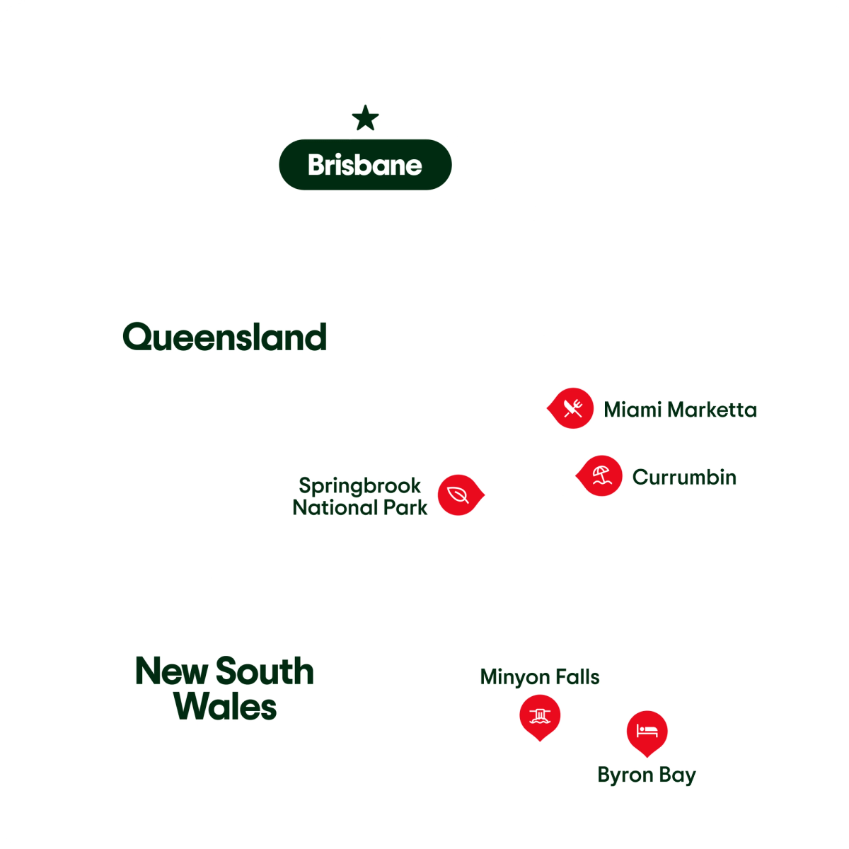 The Gold Coast & Byron Bay loop
