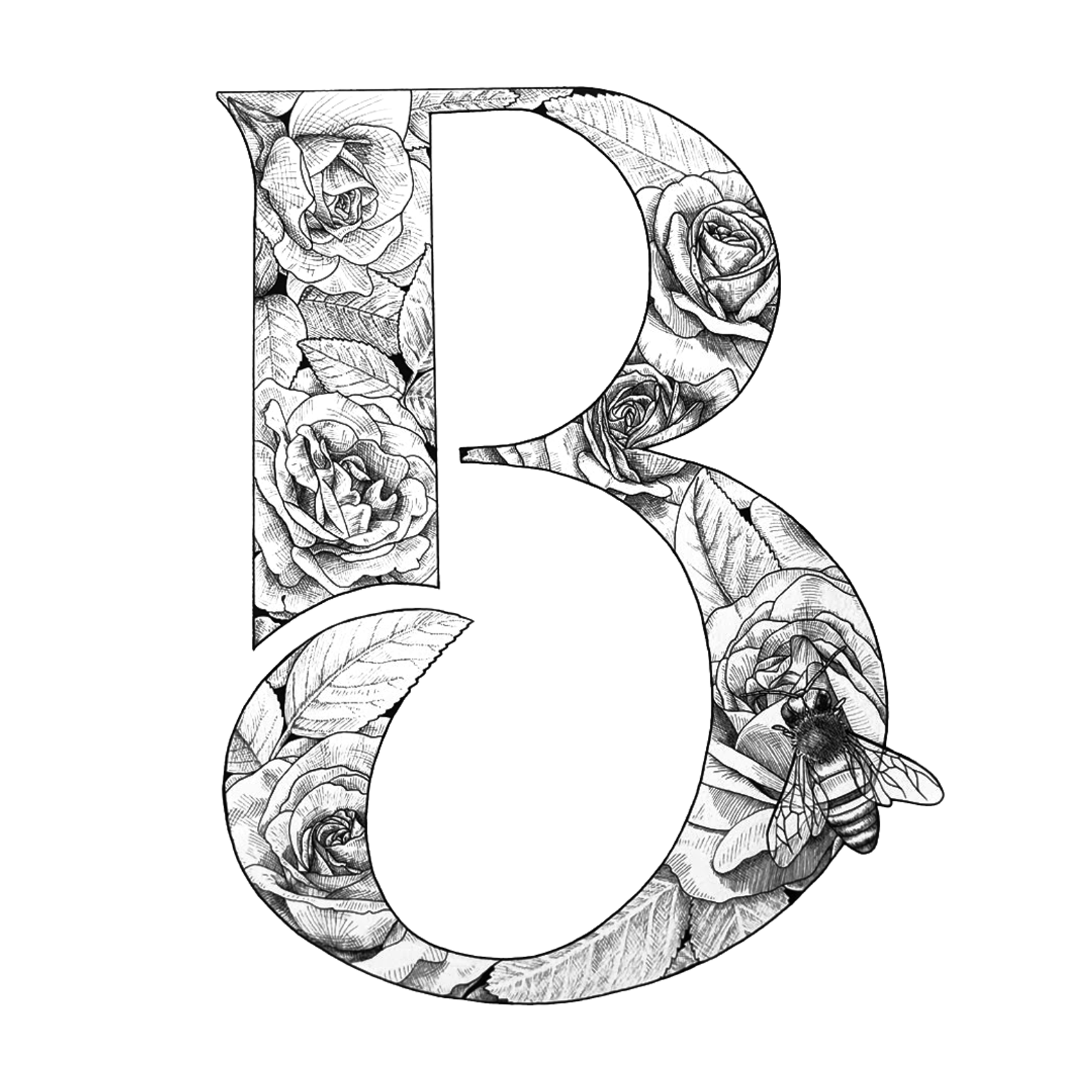 B
