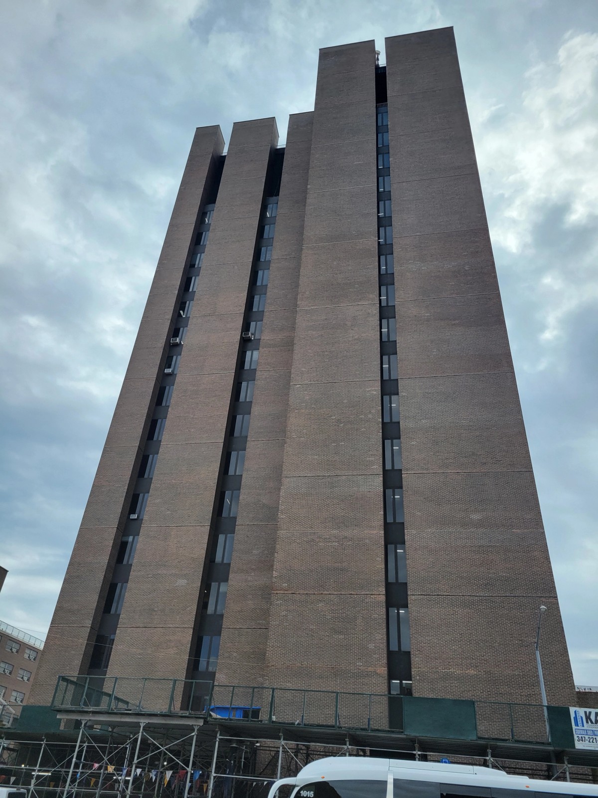 18-Story Bellfer Hall Yeshiva University Facade Restoration hero image